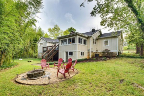 Hendersonville Haven with Fire Pit, Grill, Deck!